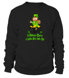 Stoner Saint Patricks Day Weed Carry a Little Pot