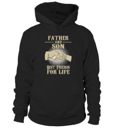 Father's Day T-Shirts Father & Son Best Friends For Life Shirts Hoodies Sweatshirts