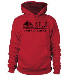 I Keep It Simple - A Frame Hoodie