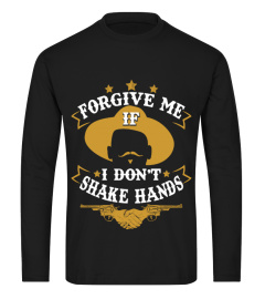 Forgive me If I Don't Shake Hands Tombstone