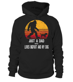 Mens Bigfoot for Dad & Dog on Fathers Day