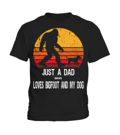 Mens Bigfoot for Dad & Dog on Fathers Day