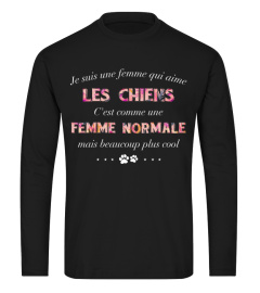 Je suis une femme qui aime les chiens