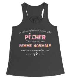 Je suis une femme qui aime aller pêcher