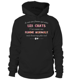 Je suis une femme qui aime les chats