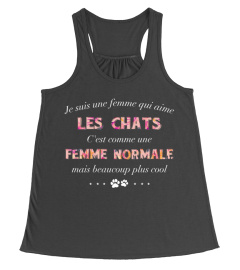 Je suis une femme qui aime les chats