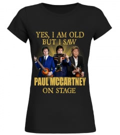 I SAW PAUL MCCARTNEY ON STAGE