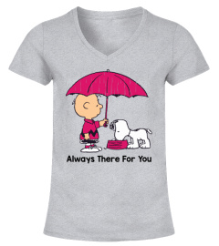 Snoopy Charlie Always There For You Cute Dog Mothers Day Shirt