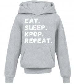 Eat Sleep Kpop Repeat Funny Korean Korea Pop Music Fan T-Shirt