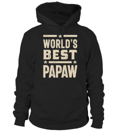 Mens World's Best Papaw Grandpa Gift