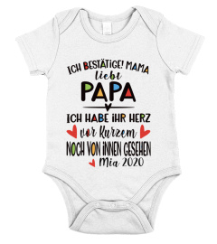 ICH BESTATIGE! MAMA LIEBT PAPA