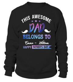 THIS AWESOME DAD BELONGS TO