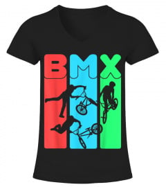 Eat Sleep BMX Repeat T-Shirt Bicycle Funny Gift Motocross