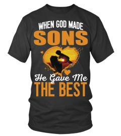 When god made sons he gave me the best