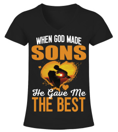When god made sons he gave me the best