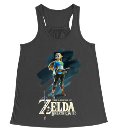 LEGEND OF ZELDA BREATH OF THE WILD PRINCESS GRAPHIC T SHIRT