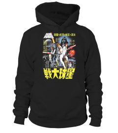 STAR WARS VINTAGE JAPANESE MOVIE POSTER T SHIRT