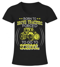 Born to drive tractors forced to go to school!
