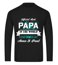 OFFICIAL BEST PAPA IN THE WORLD