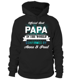 OFFICIAL BEST PAPA IN THE WORLD