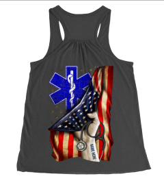 EMT-MALE-NURSE Flag 01 - Custom Name