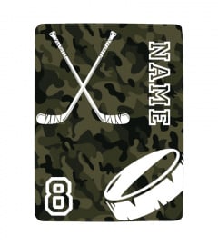 Hockey Camouflage  Blanket