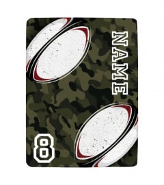 Rugby Camouflage  Blanket