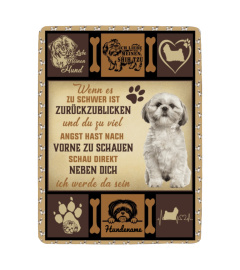 Shih Tzu Personalisierte Fleecedecke