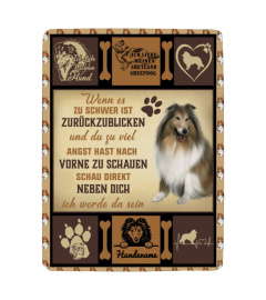 Shetland Sheepdog Personalisierte Decke