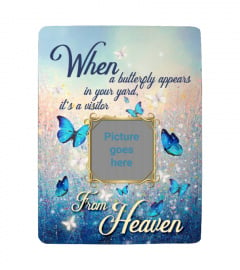 It's A Visitor From Heaven Blanket