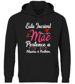 ESTA INCRÍVEL MÃE PERTENCE A TSHIRT PERSONALIZADO