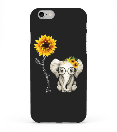 Elephant Lovers Hippie Sunflower For Gift Friend