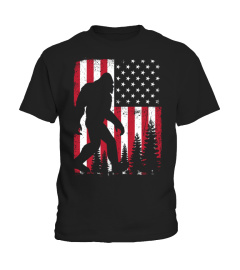 Bigfoot USA Flag