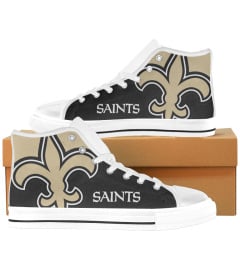 NEW ORLEANS FOOTBALL HIGH TOP SNEAKERS