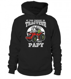 né pour conduire un tracteur avec papy