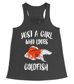 Just A Girl Who Loves Goldfish  AquariumT-Shirt