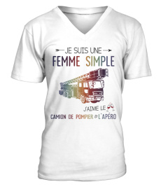 CAMION DE POMPIER - FEMME SIMPLE - 17