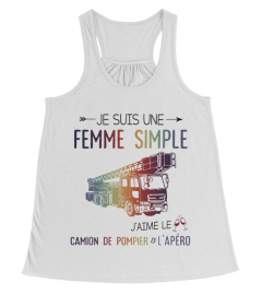 CAMION DE POMPIER - FEMME SIMPLE - 17