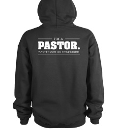 Limited Edition Pastor Surprised Backprint