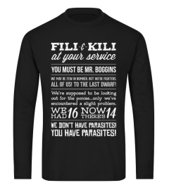 The Hobbit Fili Kili At Your Service Awesome T