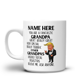 EN - FANTASTIC CUSTOM GRANDPA NICKNAME MUG