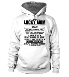 I AM A LUCKY MOM - SON - JUNE