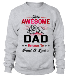 THIS AWESOME DAD BELONG TO