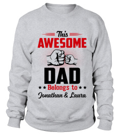 THIS AWESOME DAD BELONGS TO