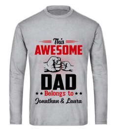 THIS AWESOME DAD BELONGS TO