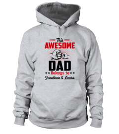 THIS AWESOME DAD BELONGS TO