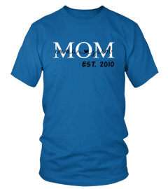 MOM Custom Text Name and Year Shirt