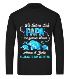 WIR LIEBEN DICH PAPA VON GANZEM