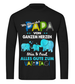 WIR LIEBEN DICH PAPA VON GANZEM