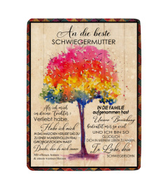 Decke für Schwiegermutter Geschenke für die Geburtstags Schwiegermutter Geschenke für die Geburtstags  Muttertagsgeschenke